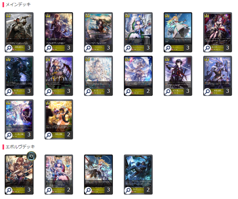 "Mikazuki" Aggro Royal ※ Titles omitted list